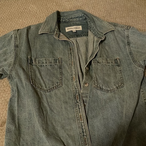 Worn once aritzia denim shirt - Picture 3 of 3